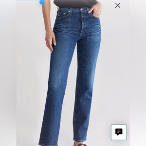 AG-ED Denim Alexxis Crop High Rose Vintage Jeans